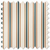 The British Stripe Co. Mary, Teignbridge No.1 - Roman Blind